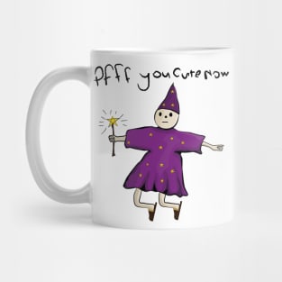 funny looking wizard makes you cute Mug